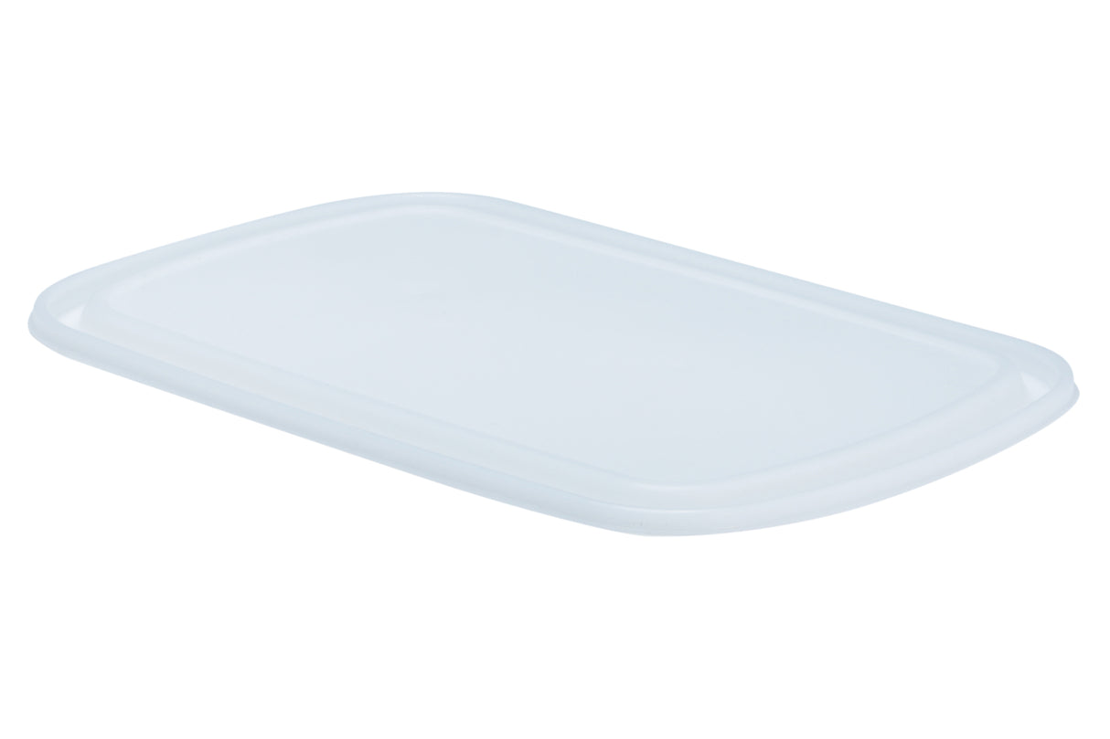 Lid, Food Packaging, 4.86 Liters, 11-13/16" x 7-3/4" x 4-3/8"h, HDPE