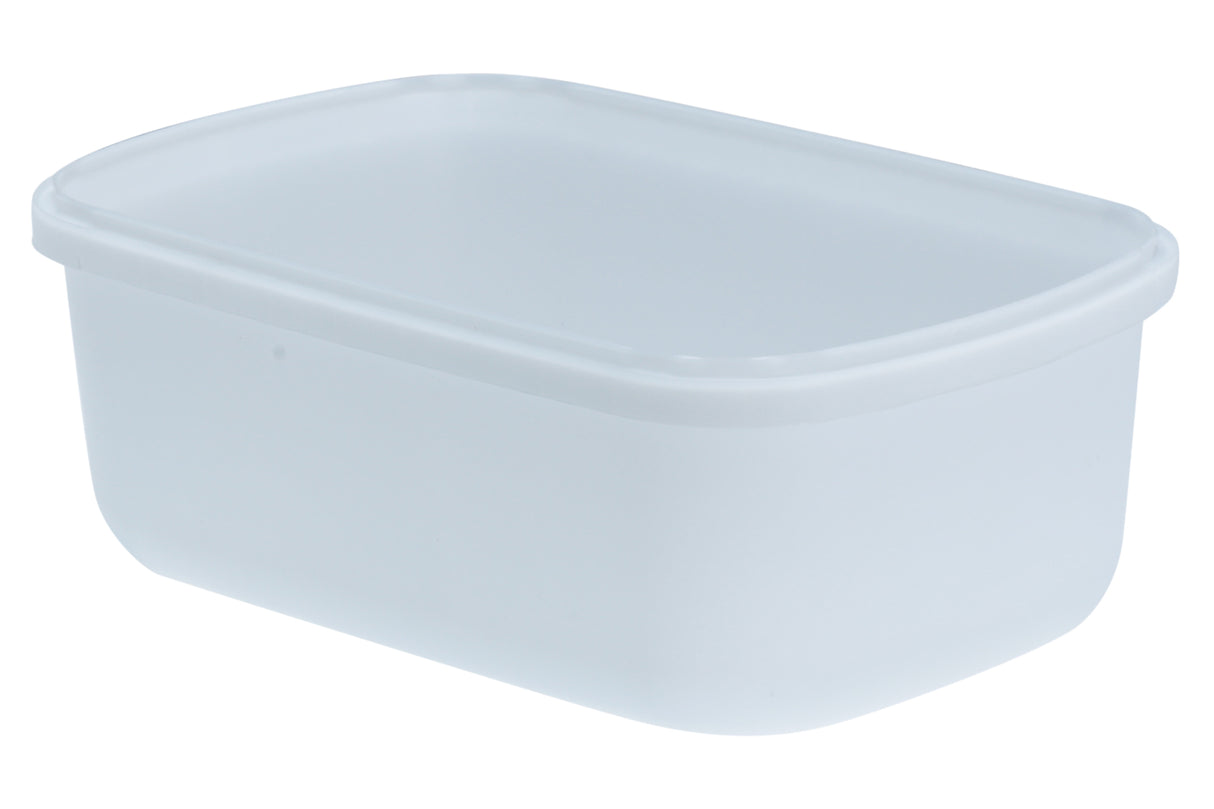 Contenants, emballage alimentaire, 4,86 litres, 11-13/16" x 7-3/4" x 4-3/8"h, PEHD