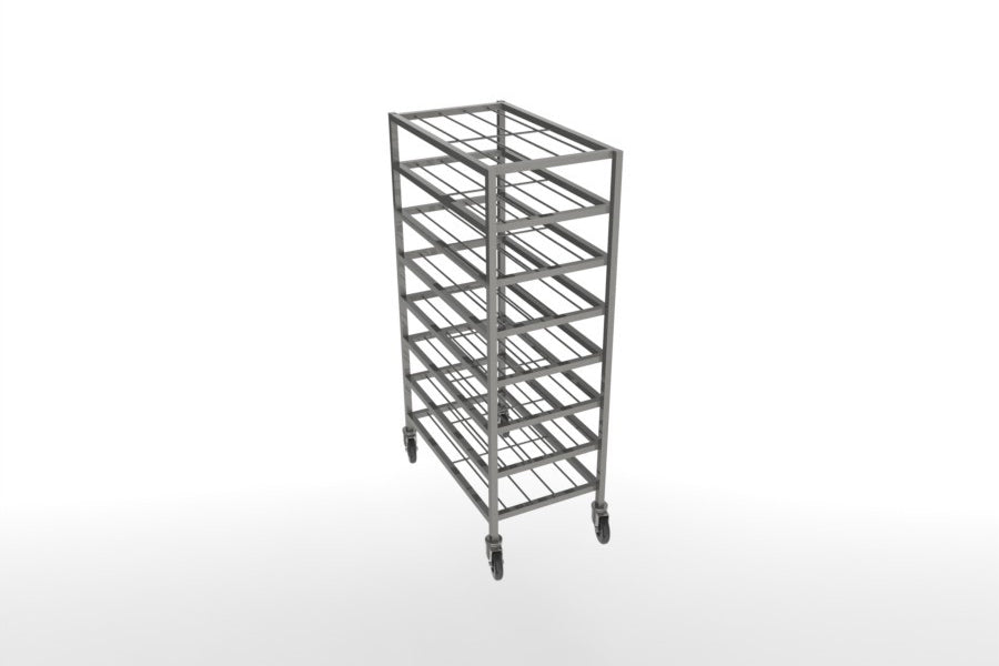 Fully welded stainless carts